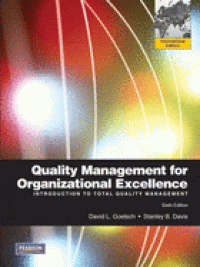 Quality Management for Organizational Excellence: Introduction to Total Quality