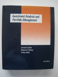 Investment analysis and portfolio management