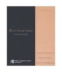 Image of Accounting: text and cases 10 Ed.