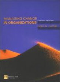 Image of Managing Change In Organizations 4 Ed.