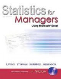 Image of Statistics for Managers 4 International Edition
