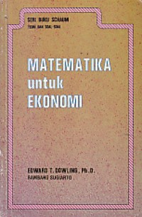 Image of Teori dan soal-soal: matematika untuk ekonomi
