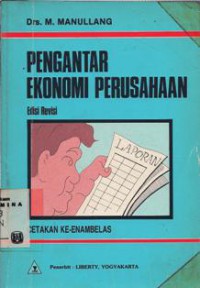 Image of Pengantar ekonomi perusahaan