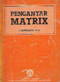 Image of Pengantar Matrix