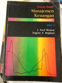 Image of Dasar-dasar Manajemen Keuangan Jilid 1