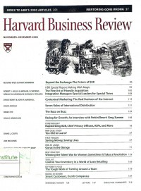 Image of Harvard Business Review: November-Desember 2000