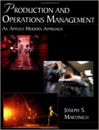 Image of Production and Operations Management: an Applied Modern Approach
