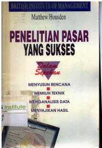 Image of Penelitian Pasar yang Sukses: Dalam Sepekan