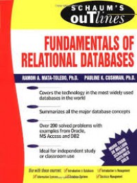 Image of Schaum's Outline of Fundamentals of Relational Databases
