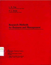 Image of Research methods for business and management