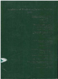 Image of Academy of Marketing Science Review Vol. 2005 No. 3
