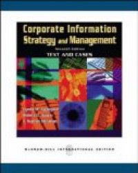 Image of Corporate Information Strategy and Management: Text and Cases