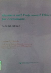 Image of Business and professional ethics for accountants