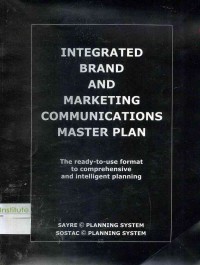 Image of Integrated Brand And Marketing Communications Master Plan