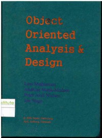 Image of Object Oriented Analysis and Design