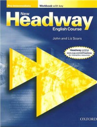 Image of New headway: english course: pre intermediate workbook with key