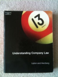 Image of Understanding company law 13 Ed.