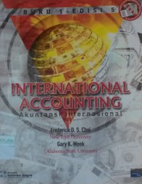 Image of International accounting: akuntansi internasional, buku I 5 Ed.