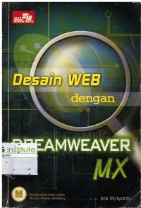Image of Desain web dengan dreamweaver mx