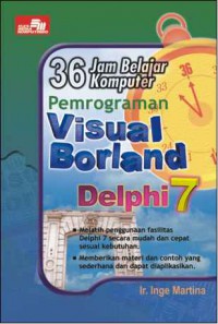 Image of 36 Jam Belajar Komputer Delphi 5.0