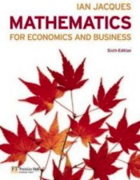 Image of Mathematics for Economics and Business 6 Ed.