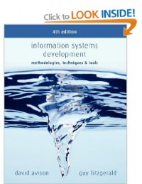 Image of Information Systems Development: Methodologies, Techniques, & Tools 4nd
