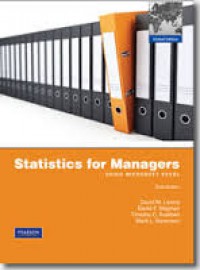 Image of Statistics for Managers Using Microsoft Excel