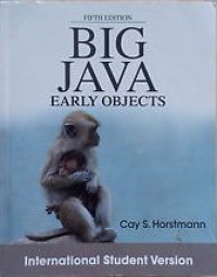Image of Big Java Early Objects 5 Ed.