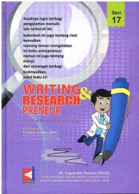 Image of Writing & Research Preneur: Tak Lelah Bermimpi dan Berbagi