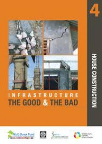 Image of House Construction: Picture Book The Good & The Bad Infrastructure