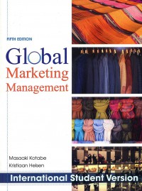 Image of Global Marketing Management: Edition 5