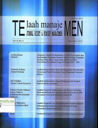 Image of Telaah Manajemen : Jurnal Riset & Konsep Manajemen