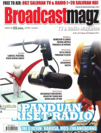 Image of Broadcastmagz No. 34 Tahun III | Oktober 2014