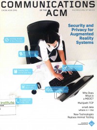 Image of Communications Of the ACM 04/2014 Vol. 57 No. 04 | April 2014
