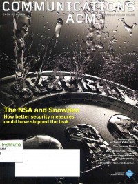 Image of Communications Of the ACM 05/2014 Vol. 57 No. 05 | Mei 2014