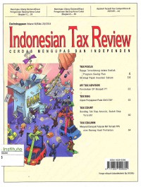 Image of Indonesian Tax Review