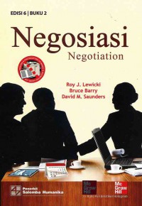 Image of Negosiasi=Negotiation Edisi 6 Buku 2