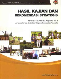 Image of Hasil Kajian dan Rekomendasi Strategis