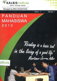 Image of Panduan Mahasiswa 2013
