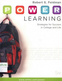 Image of Power Learning: Strategies for Success in College and Life