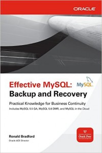 Image of Effective MySQL: Backup and Recovery