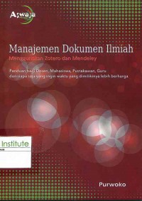 Image of Manajemen Dokumen Ilmiah: Menggunakan Zotero dan Mendeley