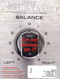 Image of Journal of Accountancy: Februari	2015