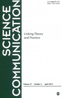 Image of Science Communication: Vol. 37 No. 2 | April 2015