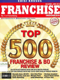 Image of Info Franchise Indonesia: No. 05/X | Mei-Juni 2015