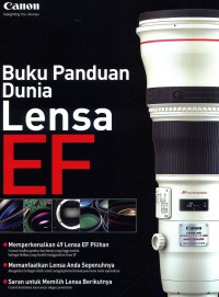 Image of Canon: Buku Panduan Dunia lensa EF
