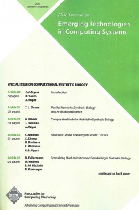 Image of ACM Journal on Emerging Technologies in Computing Systems: Vol. 11 No. 3	 | 2015