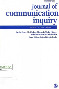 Image of Journal of Communication Inquiry: Vol. 39 No. 2 | April 2015