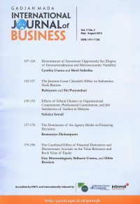 Image of Gadjah Mada International Journal of Business: Vol 17 No. 2 | Mei-Agustus 2015