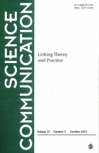 Image of Science Communication Vol 37. No. 5 | October 2015